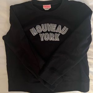 Kate Spade ‘Nouveau York’ sweatshirt